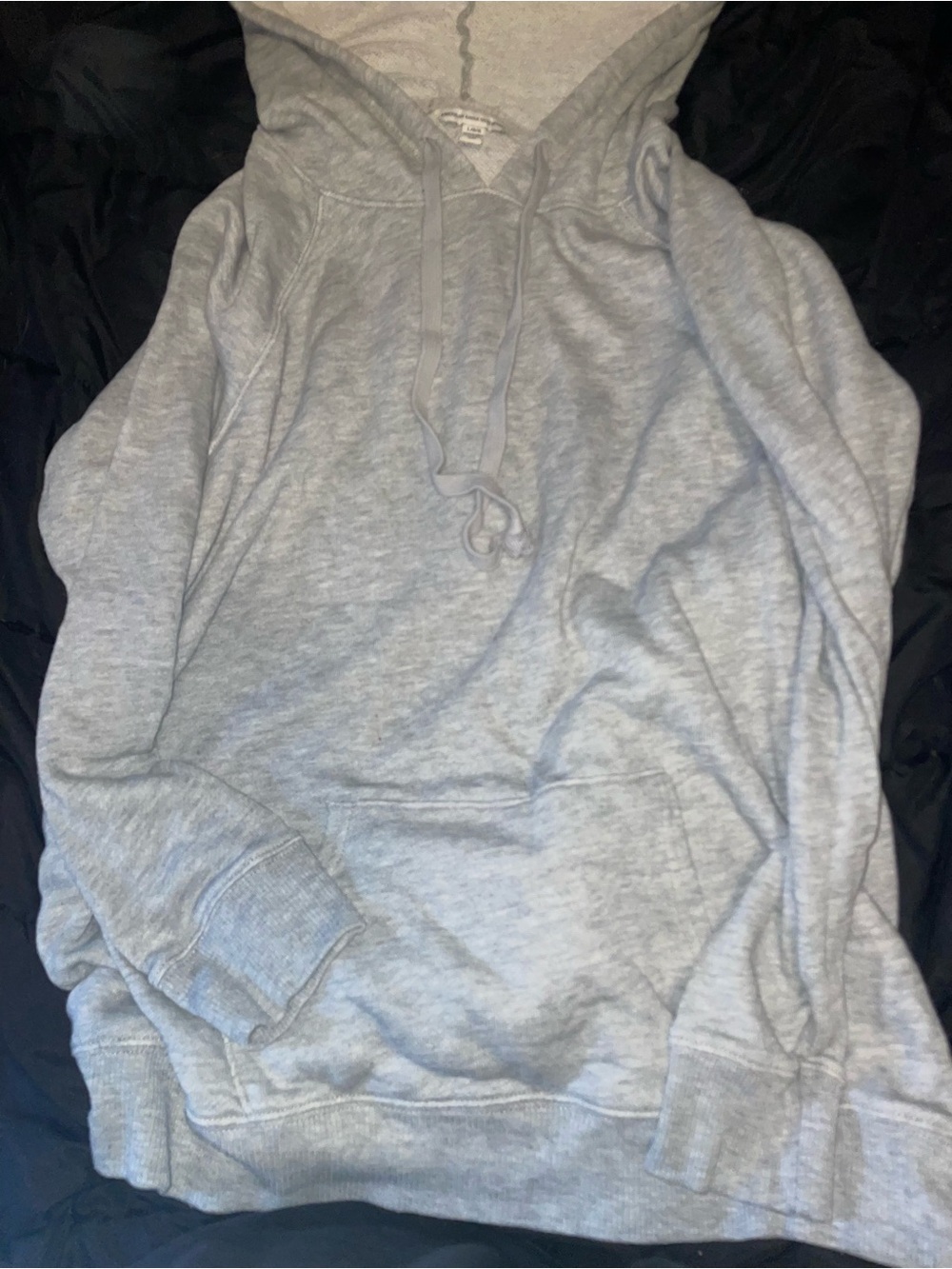 American eagle Gray lightweight Hoodie Sweatshirt - Casual Pullover size large